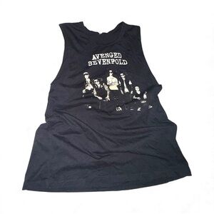 Avenged Sevenfold Black Tank Top